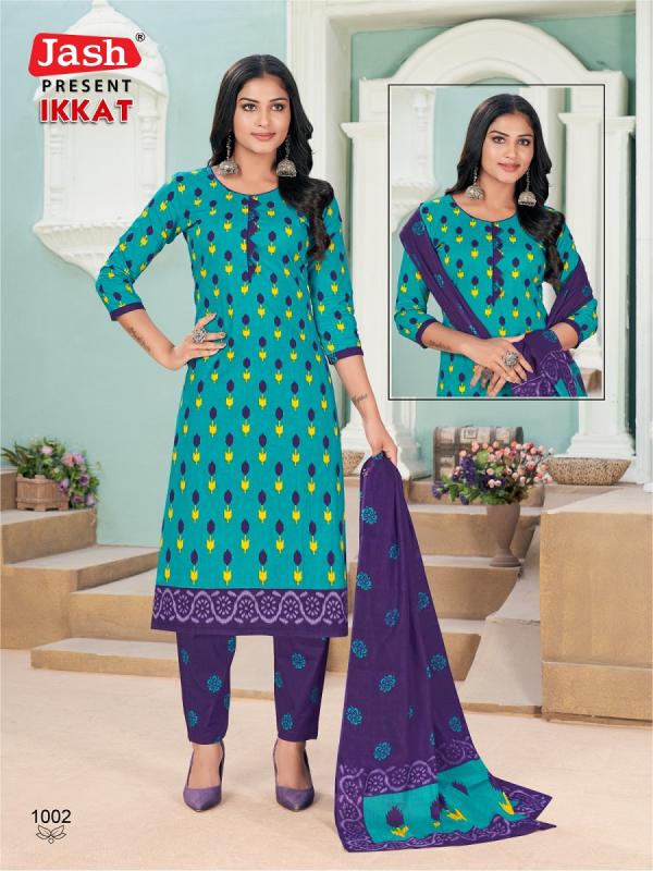 jash ikkat vol 1 Cotton Ready Made Dress Collection